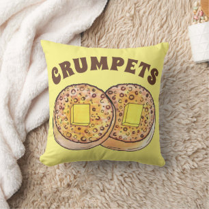 Coussin Crumpets à beurre chaud Cuisine britannique