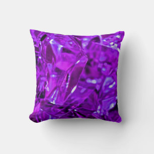 Coussin Crystal Amethyst Purple Gemstone