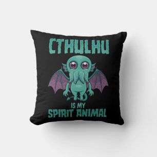 Coussin Cthulhu est mon animal spirituel