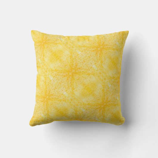 Coussin CTP - 011 - Jaune et noir (Verso)