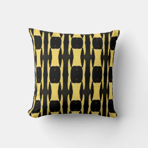 Coussin CTP - 011 - Jaune et noir