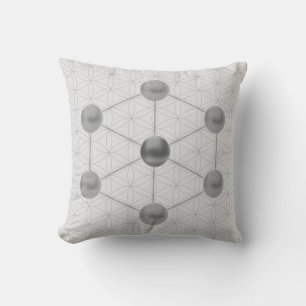 Coussin Cube de Métatron & Fleur de Vie