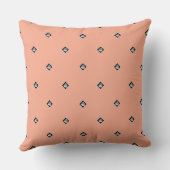 Coussin Cube Pyramide Répéter Pêche (Verso)