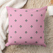 Coussin Cube Pyramide Répétition Rose Pâle (Couverture)