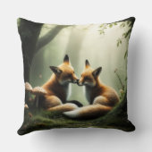 Coussin Cuddle Fox dans la forêt de Misty (Verso)