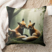 Coussin Cuddle Fox dans la forêt de Misty (Couverture)