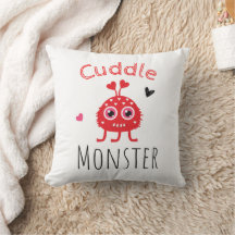 Cuddle Monster pillow
