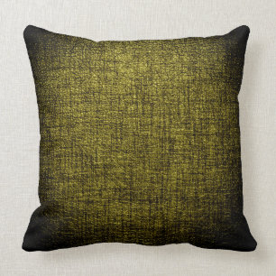 Coussin Cuir olive