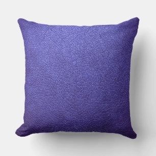 Coussin Cuir pourpre