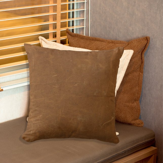Coussin Cuir Tan Faux (Créateur téléchargé)