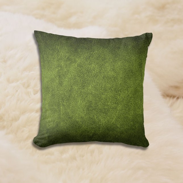 Coussin Cuir vert Faux (Créateur téléchargé)