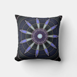 Coussin Cuisine à fleurs Kaleidoscope rétro