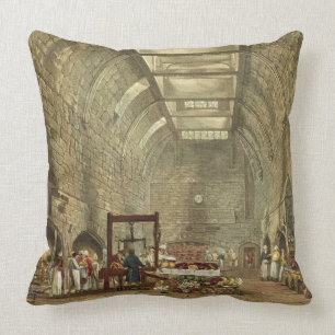Coussin Cuisine antique, château de Windsor, gravé par