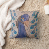 Coussin Cuisine bleu Peacock (Couverture)