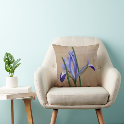 Coussin Cuisine bleue Iris Reticulata (Chaise)