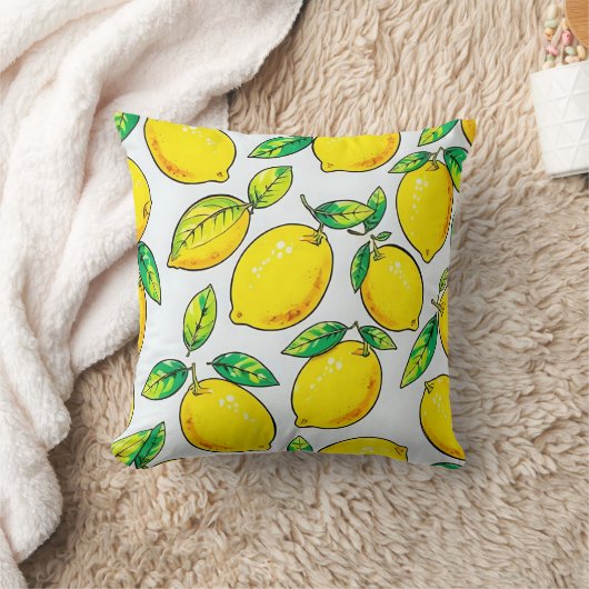 Coussin Cuisine citron (Couverture)