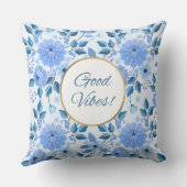 Coussin Cuisine florale réversible à deux côtés (Verso)