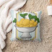 Coussin Cuisine italienne au citron | Côtier (Couverture)