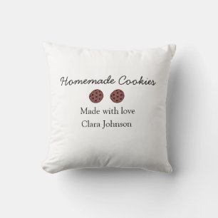 Coussin Cuisinés maison ajoutez votre texte nom personnali