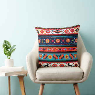 Coussin Cultural Christmas Geometric Festive