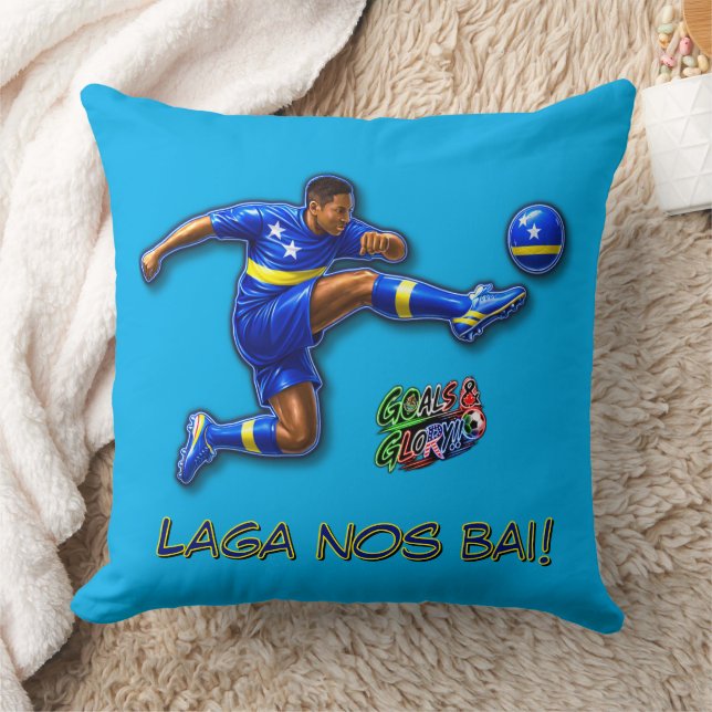 Coussin Curaçao Allons-y (Couverture)