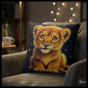 Coussin Cushion de Lion céleste
