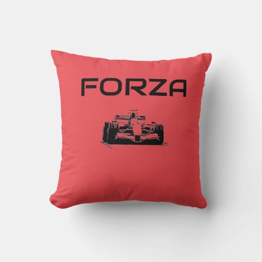 Coussin Cushion de voiture de course F1 (Recto)