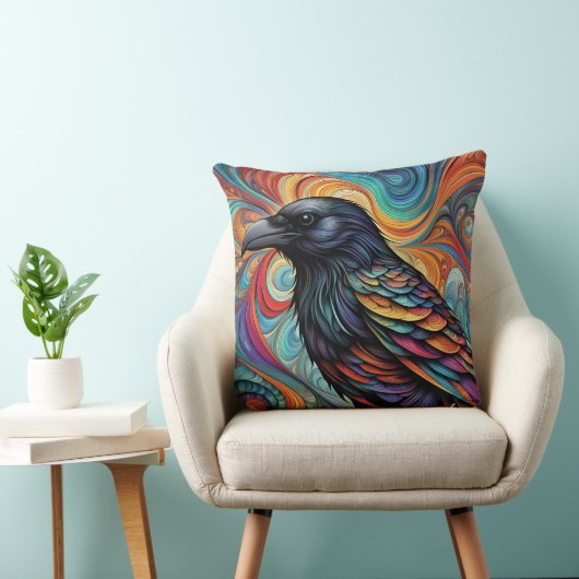 COUSSIN CUSHION D'ÉCRAN ABSTRAIT (Chaise)