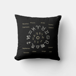 Coussin Cushion des signes zodiaques