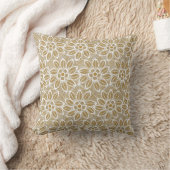 Coussin Cushion DOUBLESSÉ DE LACE D'OR BLANC (Couverture)