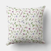 Coussin Cushion - Fleurs sauvages du printemps (Verso)