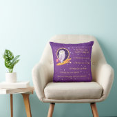 Coussin Cushion Mindfulness 5 Étapes - Logo Owl-t (Chaise)