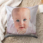 Coussin Custom 2 Photo Personnalisé Loisir Script Moderne (Couverture)