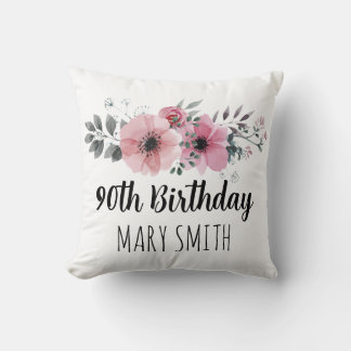 Coussin Custom Birthday Throw Pillow