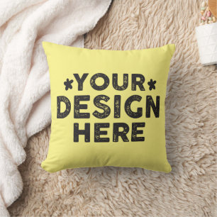 Coussin Custom Bold Dites leur nom Design for Men