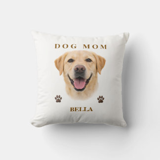 Coussin Custom Dog Portrait Gift for Her | Personalized
