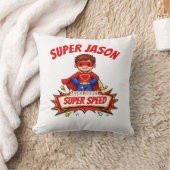 Coussin Custom Kids Superhero Name & Superpower (Couverture)