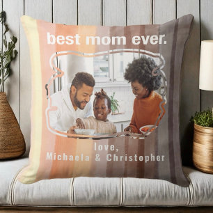 Coussin Custom Meilleure maman jamais photo keepscart oran