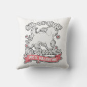 Coussin Custom Name Valentine 6lb of Fluff 7lb of Zoomies (Verso)
