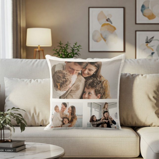Coussin Custom photo collage pillow, Personalized photo  (Créateur téléchargé)