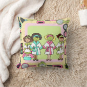 Coussin customisé de partie de spa (Couverture)