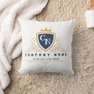 Coussin Customize Luxury hotel business or restaurant logo