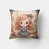 Coussin Cute Alice au pays des merveilles (Verso)