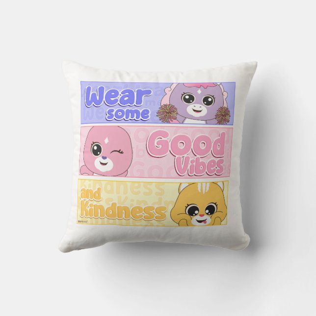 Coussin Cute Animal Frienz : Parfait pour les enfants (Verso)