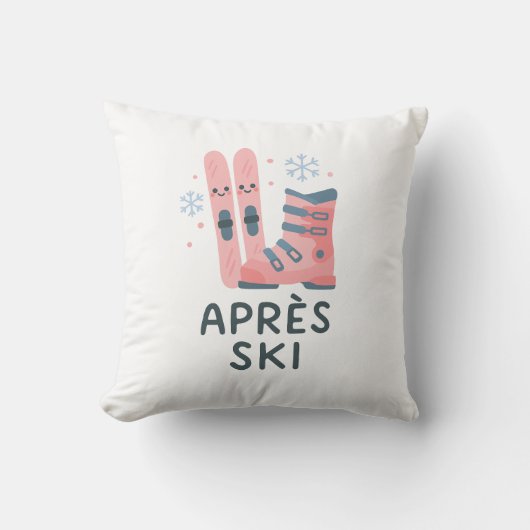 Coussin Cute Apres Ski Pillow (Recto)