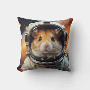 Coussin Cute astronaute spatiale Hamster
