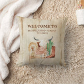Coussin Cute Baby Cowboy (Couverture)