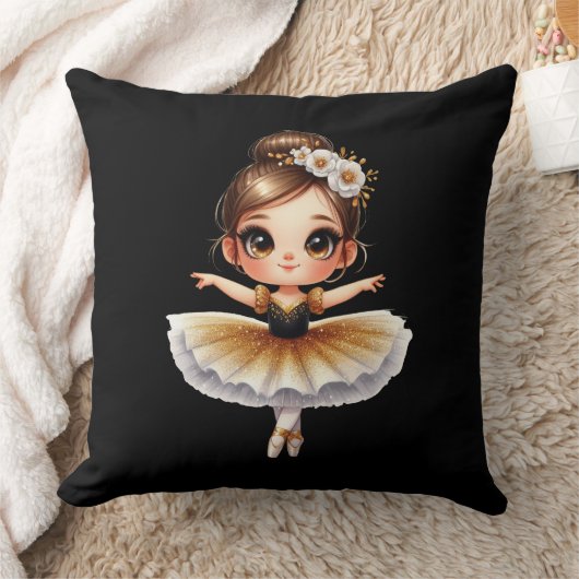 Coussin Cute Ballerina (Couverture)