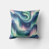 Coussin Cute Boys Nursery Kids Monogram Northern Lights (Verso)