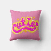 Coussin Cute Bright Cutie (Verso)
